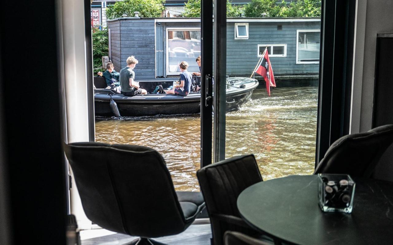 Amsterdam-Houseboat-Amstel Bed & Breakfast Eksteriør bilde